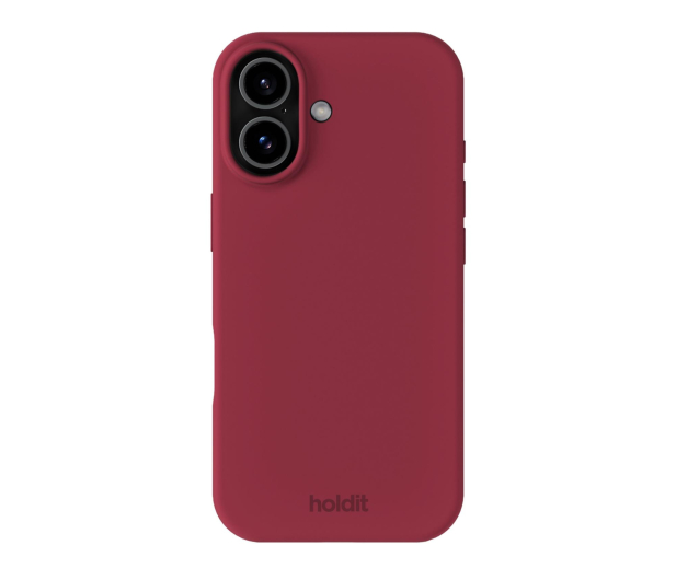 Holdit Silicone Case iPhone 17 Red Velvet - 1361702 - zdjęcie
